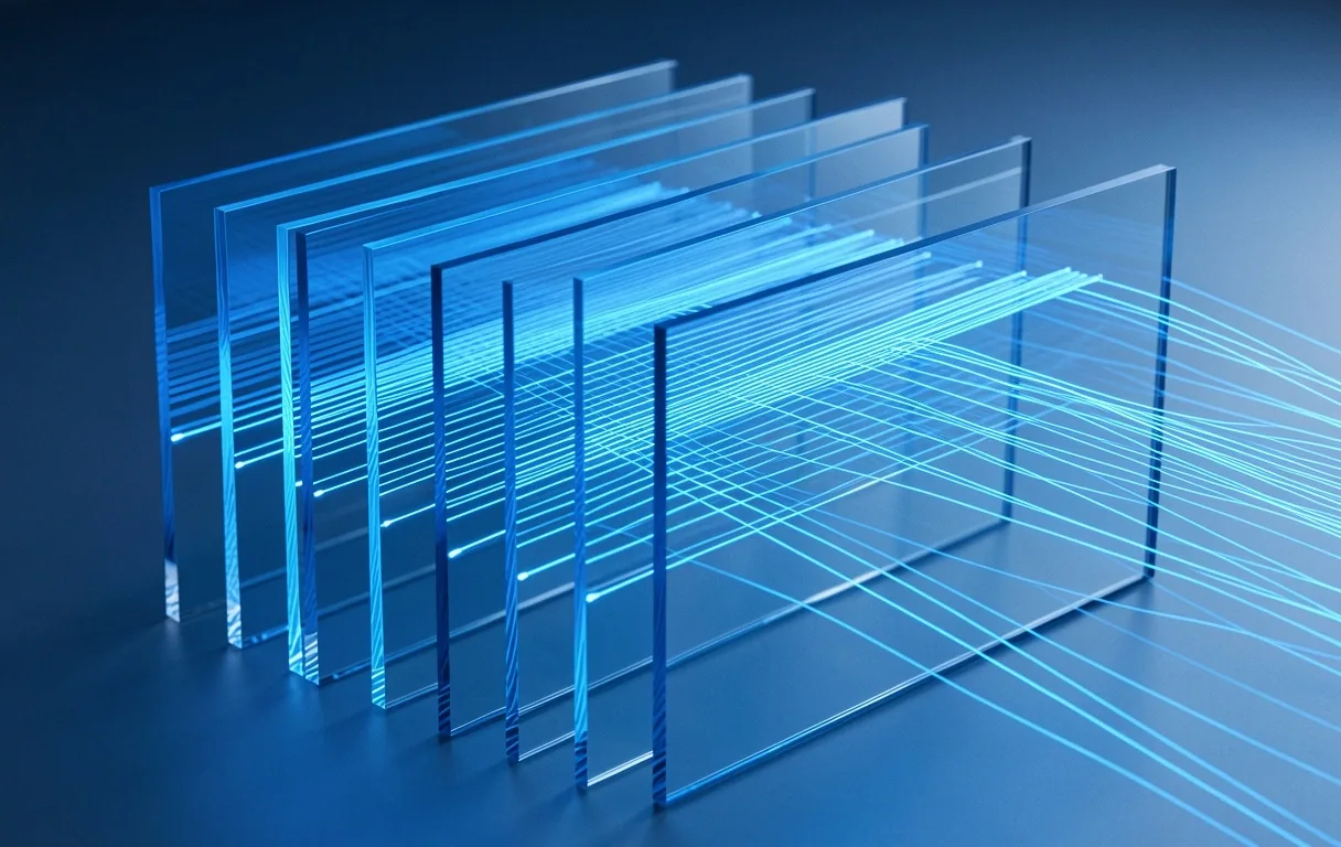 Data refraction visualization